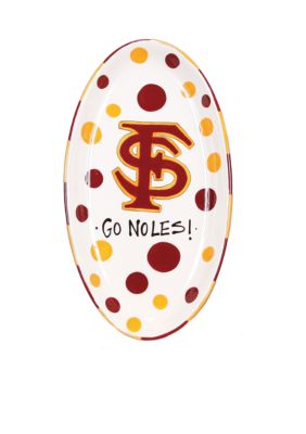 Magnolia Lane Florida State Oval Tray