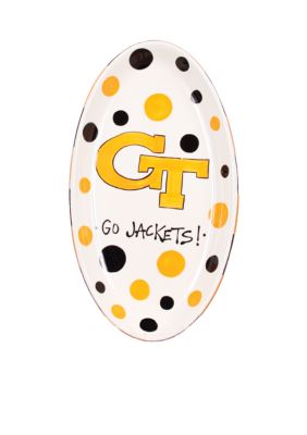 Georgia Tech Yellow Jackets Oval Tray