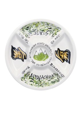 Magnolia Lane Appalachian State Divided Veggie Plate
