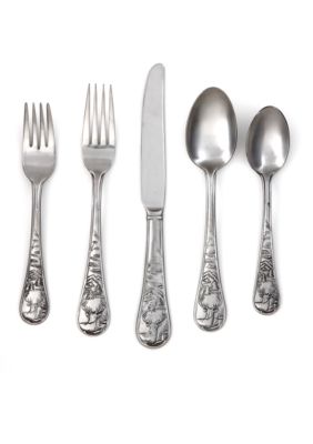 Cambridge Silversmiths Deer Satin 20 pc Flatware Set - Online Only