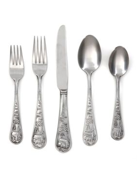 Cabin Satin 20 pc Flatware Set - Online Only