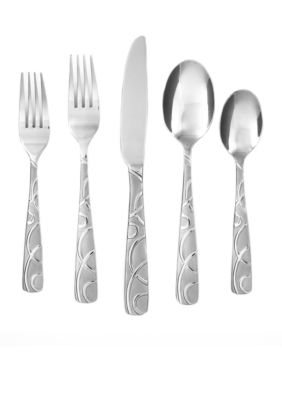 Cambridge Silversmiths Conquest Sand 20-piece Flatware Set