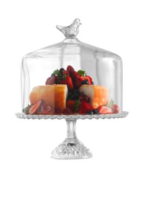 Home Accents Bird Cake Plate