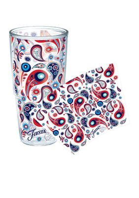 Fiesta Tervis Americana Paisley Tumbler 24oz