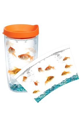 Tervis Tumbler Goldfish Wrap 16-oz. Tumbler with Travel Lid