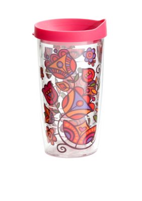 Tervis Tumbler Molly Z Pink Flowers 16-oz. Tumbler