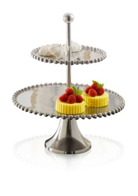 Biltmore For Your Home Big Bead 2 Tiered Server