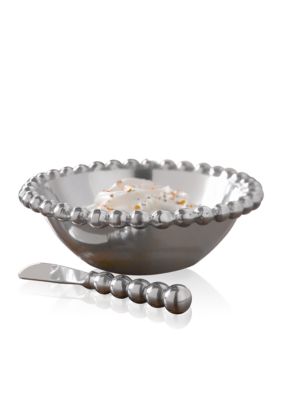 Biltmore For Your Home Big Bead Bowl and Spreader Set