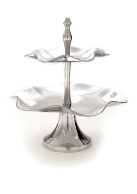 Biltmore For Your Home Ruffle Collection 2-Tier Server