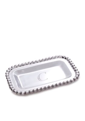 Biltmore&reg; For Your Home Big Bead Monogram Tray