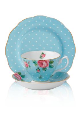 Royal Albert New Country Rose Vintage Polka Blue