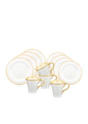 Portmeirion Sophie Conran Carnivale 12-piece Set Biscuit