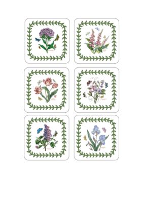 Portmeirion Botanic Garden Set of 6 Coasters