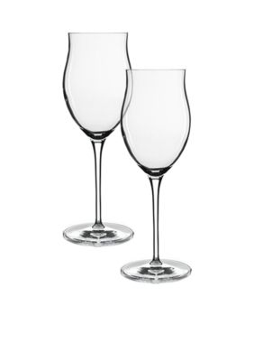 Luigi Bormioli Set of 2 Pink White Wines - Online Only
