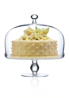 Luigi Bormioli Michelangelo Footed Cake Plate