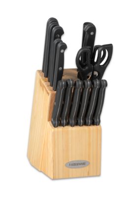 Farberware 17-Piece Triple Rivet Cutlery Set