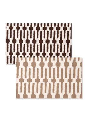 Vietri Slate Link/Taupe Link Placemat