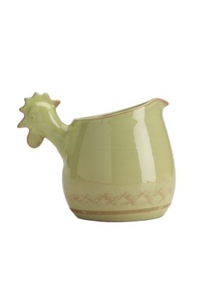 Bellezza Celadon Rooster Pitcher