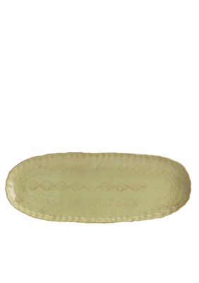 Bellezza Celadon Narrow Oval Platter