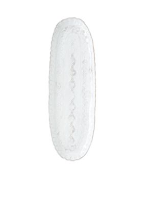 Bellezza White Narrow Oval Platter