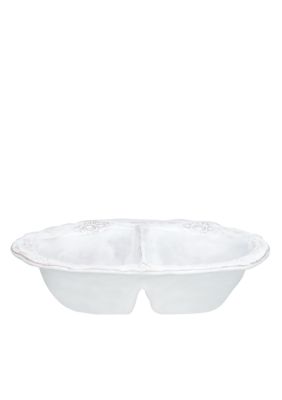 Bellezza White 2-part Server