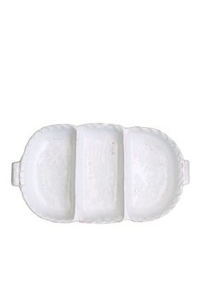 Bellezza White 3-Part Server