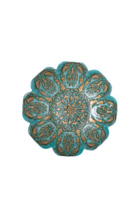 Vietri Damask Glass Small Bowl