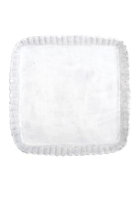 Incanto White Stripe Square Antipasti Tray 13-in.