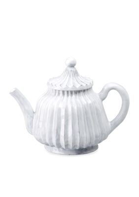 Incanto White Stripe Teapot 8.5-in. H, 52-oz.