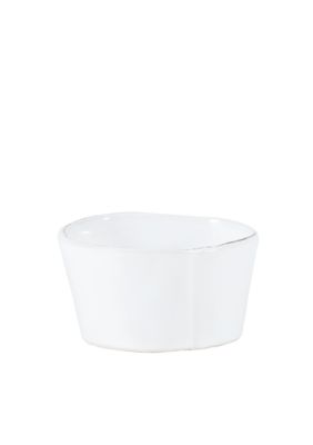 Lastra White Condiment Bowl