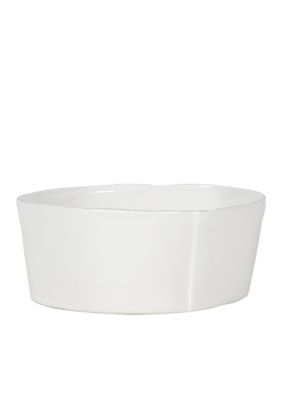 Lastra White Cereal Bowl