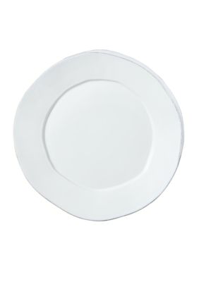 Lastra White Round Platter
