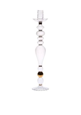 Vietri Royal Glass Gold 16-in. Candlestick