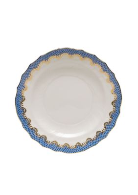 Fishscale Blue Salad Plate