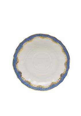 Fishscale Blue Canton Saucer