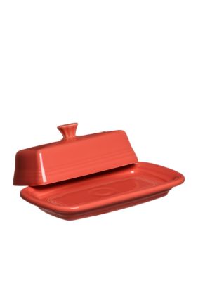 Flamingo Covered Butter Dish