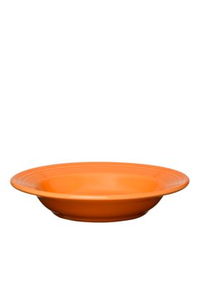 Tangerine Rim Soup Bowl