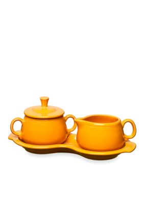 Marigold Sugar/Cream Tray Set