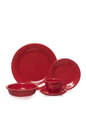 Fiesta Scarlet Dinnerware and Accessories