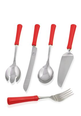 Fiesta Scarlet Ceramic Handle Serveware
