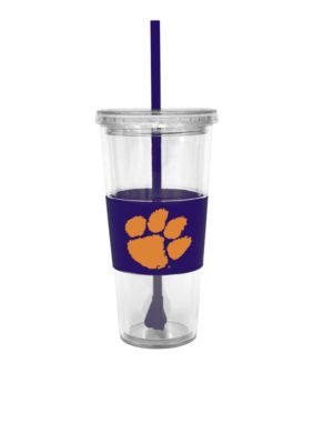 Boelter Clemson Tumbler with Lid and Straw