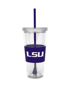 Boelter LSU Tumbler with Lid and Straw