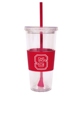 Boelter NC State Tumbler with Lid and Straw