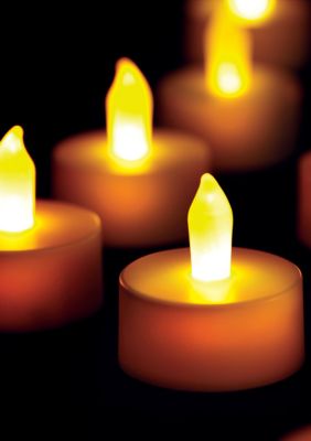 Home Accents 12pc LED Flameless Tealight Set