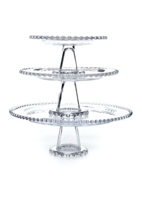 Home Accents Beaded 3-tier Server