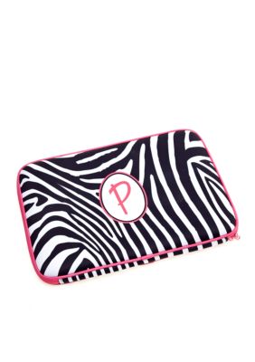 Home Accents&reg; Zebra Monogram Laptop Case
