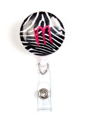 Home Accents Monogram Badge Holder