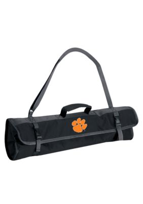Picnic Time Clemson Tigers 3-piece BBQ Tote - Online Only