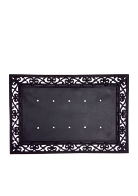 Home Accents Rubber Coir Mat Frame