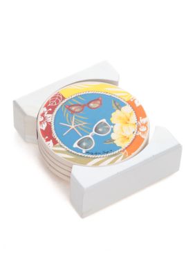 Home Accents Fun in the Sun Coasters